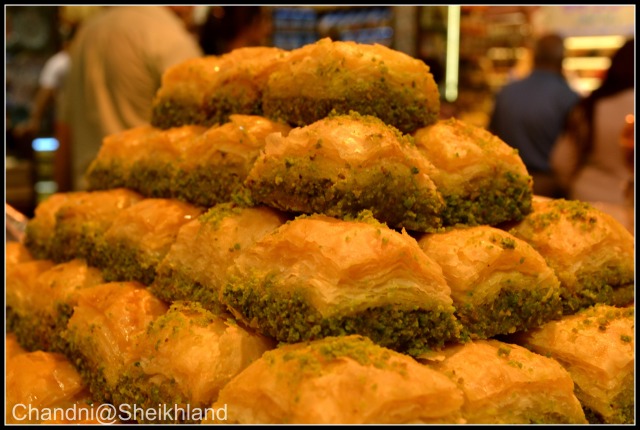 Baklava - typical Middle-Eastern Dessert